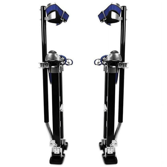 IN WHICH BAY Drywall Stilts Walking Taping Professional Aluminum Tool Stilt 24""-40"" for Sheetrock Painting or Cleaning(Silver )