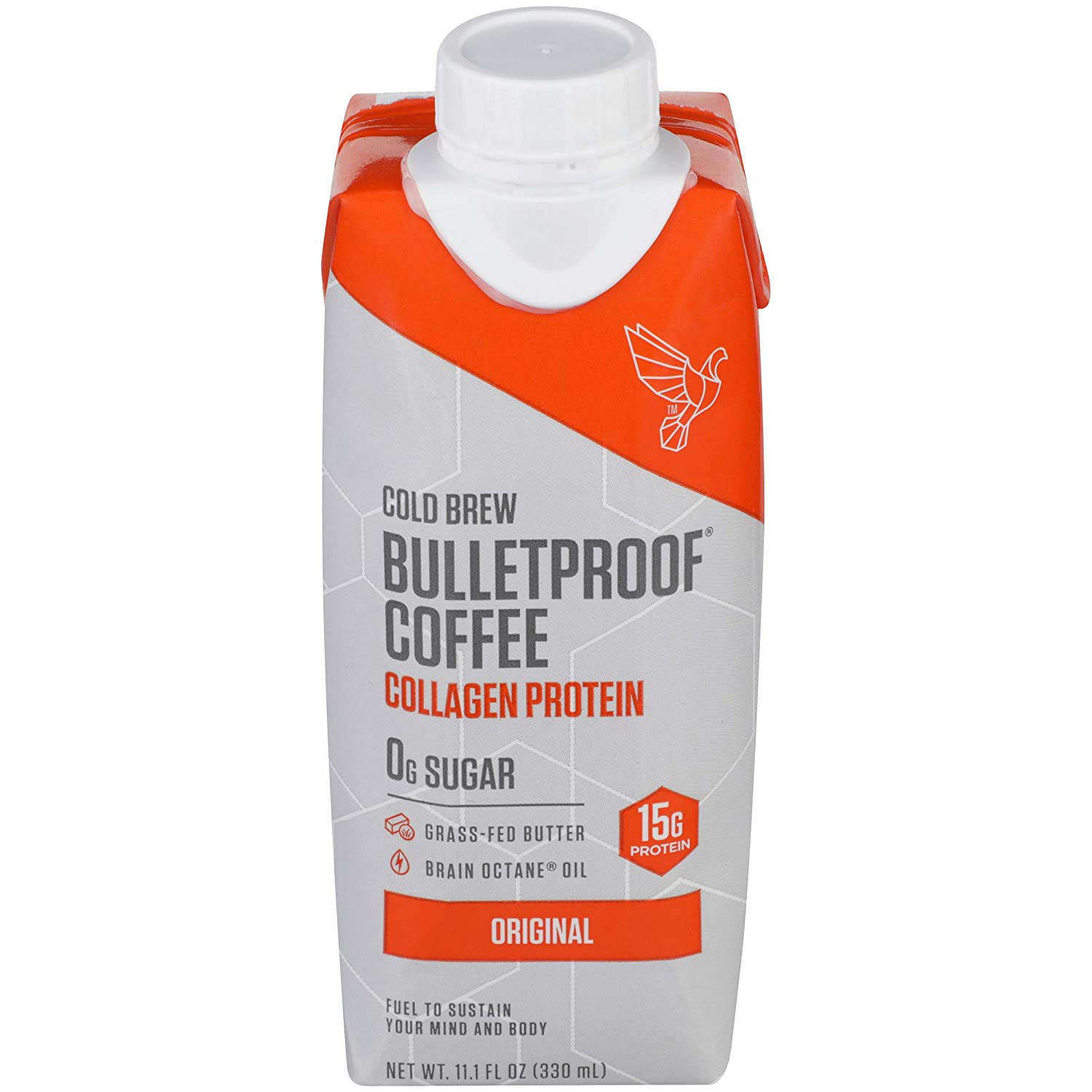 Bulletproof, Coffee Cold Brew Original Collagen Protein, 11.1 Fl Oz
