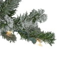 thumbnail image 3 of Northlight 7' Prelit Artificial Christmas Tree Flocked Alpine - Clear Lights, 3 of 8