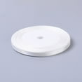 thumbnail image 2 of 1group Single Face Satin Ribbon Polyester Ribbon White 1/4 inch(6mm) 25yards/roll(22.86m/roll) 10rolls/group 250yards/group(228.6m/group), 2 of 3