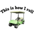 thumbnail image 3 of CafePress - This Is How I Roll White T Shirt - Men's White Classic Cotton T-Shirts, 3 of 4
