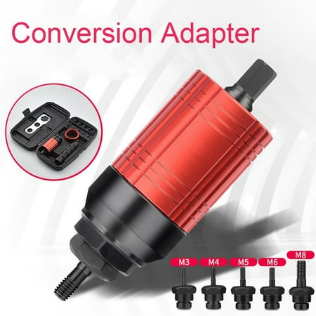 

Hand Rivet Nut Tool Detachable Manual Electric Rivet Nut Tool Conversion Accessories Hand Rivet Nut Tool Pneumatic Rivet Machine