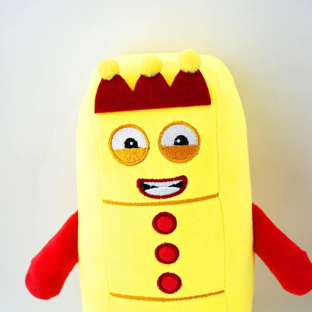 Peluche éducative Numberblocks - Jouet Pour Enfants Inspiré De La Série - Neuf