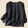 thumbnail image 1 of Fiudx Ofertas Flash Del Día Casual Mujer Cuello En V Verano Sexy Degradado Regular Mujer Manga Corta Bordado, 1 of 6