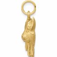 thumbnail image 3 of 10K Yellow Gold Pig Charm (20 X 16) Made In United States 10c786, 3 of 6