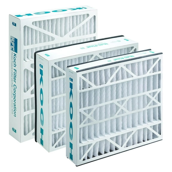 Koch Multi-Pleat filters MERV 8 - size 16x25x4-6 pack