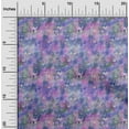thumbnail image 2 of oneOone Cotton Poplin Twill Blue2 Fabric Abstract Floral Sewing Craft Projects Fabric Prints By Yard 56 Inch Wide, 2 of 5