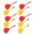 thumbnail image 1 of Aguja de dardo con conexión magnética, imán de seguridad para Wordpad, cabezas planas, 5 unidades, rojo y 5 unidades, amarillo, 1 of 15