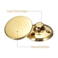 thumbnail image 4 of Uxcell 10pcs Botón de Metal Antiguo 18mm Botones de Costura de Metal Redondos Dorados, 4 of 7