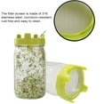 thumbnail image 3 of BOBASNDM Plastic Sprout Lid with Stainless Steel Screen for Wide Mouth Mason Jars, 3 of 9