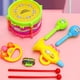 thumbnail image 4 of Juego de Instrumentos Musicales para Niños Pequeños - Tambor de Madera, Trompeta, Sonajero - para el Desarrollo Musical y el Juego Educativo de Bebés de 6-18 Meses, 4 of 8