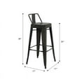 thumbnail image 5 of Marais A Bar Stool with Low Back, 5 of 5