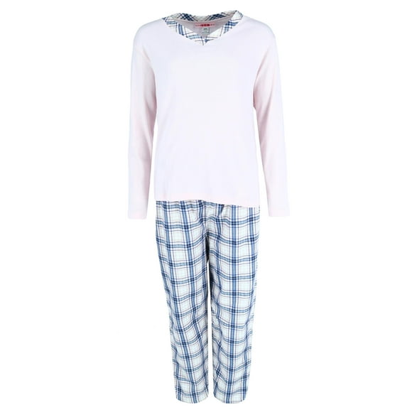 Cinema Studio  Flannel Long Pajama Set (Women's Plus Size)