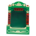 thumbnail image 3 of Soporte de exhibición en miniatura para altar, de resina, decorativo, estilo retro, 4,3 x 3,9 x 5 pulgadas Verde, 3 of 9