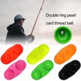 thumbnail image 2 of HUGFEGWE 20Pcs Fishing Rod Fishing Double Rattle Beads Dual Alert Bell Compact Size Portable Fishing Line Rattles Sea Fishing Attractor Bell Beads Hot Pink CJB91-133503, 2 of 6