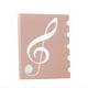 thumbnail image 1 of Carpeta de Partituras, 60 PáGinas, Soporte/Partituras, Se Adapta al TamañO de Carta A4, Carpeta de Coro Grabable y Desmontable, Color Rosa, 1 of 5