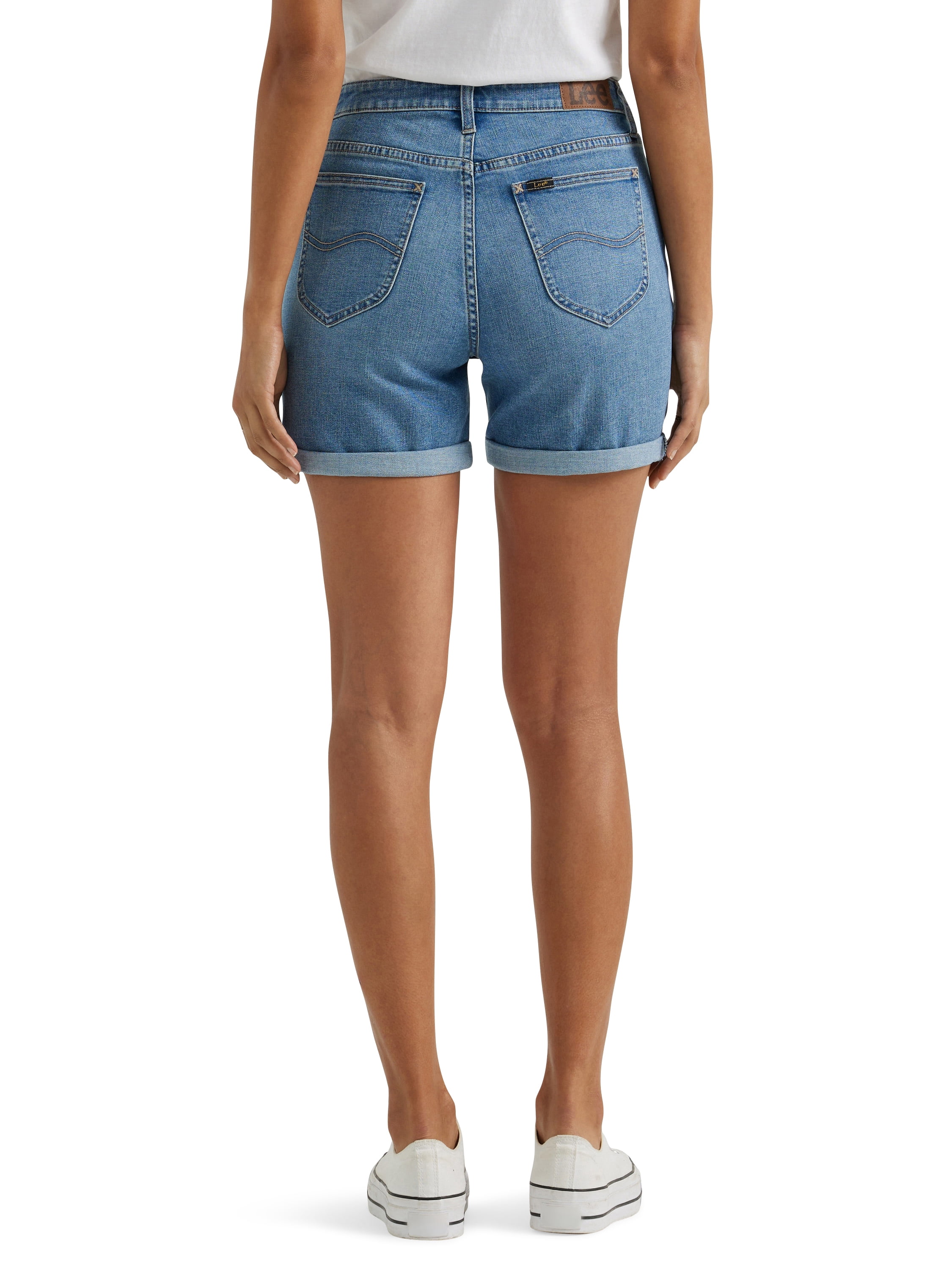 Lee® Women's Mid Rise 5" Cuffed Short