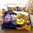 thumbnail image 1 of Naruto Three-piece Set, Bedding Suit, 3D Printing, Soft Microfiber, Cartoon Duvet Cover, Bedroom Decoration-week, 1 of 3