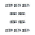 thumbnail image 2 of Uñas artificiales Minnieouse 24 piezas degradado negro05, 2 of 6