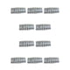 thumbnail image 3 of Uñas Artificiales Soidarity 24 Piezas en Forma de T Degradado Negro, 3 of 6