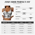 thumbnail image 5 of Sports Bras for Women High Support -Cool Hockey Players Grey Soft Athletic Crop Workout Tank Top for Women, 5 of 8
