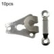 thumbnail image 5 of Toystoory 10 Uds. De ganchos para pantalones, sujetadores de costura galvanoplastia antioxidantes portátiles, vestidos, pantalones, herramientas Type3 NO3, 5 of 6
