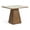 Brown, variant on Bowery Hill Contemporary 36" Brown Glass Top And Wood Dining / Game Table