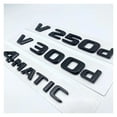 thumbnail image 4 of 3D Letters V260L V220d V250d V300d NIGHT EDITION Emblem Fit For Mercedes Fit For Benz V W447 Car Badge Trunk Nameplate Logo Sticker, 4 of 7
