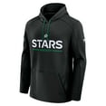 thumbnail image 5 of Men's Fanatics Black Dallas Stars Authentic Pro Rink Hoodie, 5 of 6
