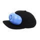 thumbnail image 3 of Sombrero con visera y ventilador para mujer, transpirable, para verano Sombrero de hip hop azul, 3 of 9