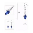 thumbnail image 3 of Juego de Joyas Malubero Collar Aretes y Brazalete Con Cristales Azul, 3 of 4