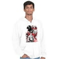thumbnail image 4 of Kanji Street Fighter Dream Big Ryu Men Big & Tall Zip Hoodie Brisco Brands 5X, 4 of 5