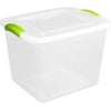 Sterilite 27qt Latch Box - Green Glaze
