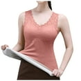 thumbnail image 1 of Women's Thickened Thermal Underwear Top with Built-In Padding for Fall and Winter Layering Comfort Warmth, 1 of 6