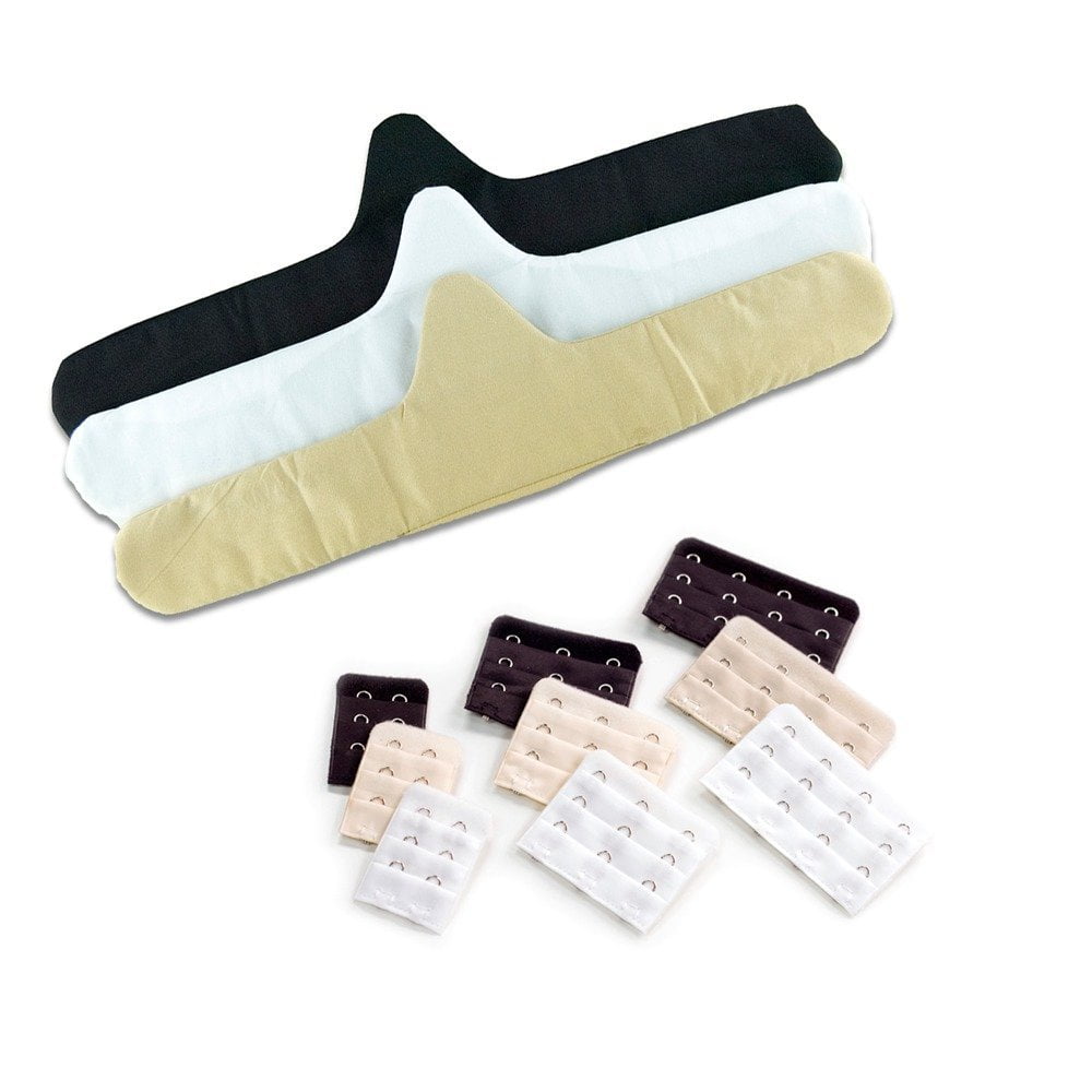 Ultimate Bra Comfort 12pack Bra Liners & Bra Extenders (XXLarge)
