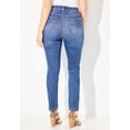 thumbnail image 2 of Catherines Women's Plus Size Petite Synergy Slimming Straight Leg Jean, 2 of 5