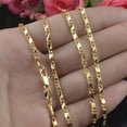 thumbnail image 3 of AYYUFE 2mm Women Men 16-30 Inches No Pendant Long Box Chain Necklace, 3 of 6