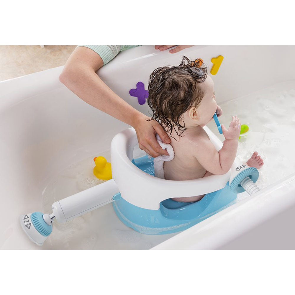 Siège De Bain Pour Bébé à Partir De 6 Mois - Antidérapant - Avec 4