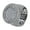 Platinum, variant on PULABO Mens Titanium Wedding Ring AAAAA Cubic Zirconia Comfort Fit Engagement Band for Him With White Gift Box Packaging