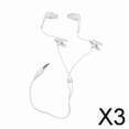 thumbnail image 4 of 3X 3.5mm Sport Underwater Audio Waterproof Earphone Headphones for iPod White, 4 of 4