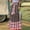 Black, variant on Babcutegg Women’s Casual Printed Ruched Skirt – Elastic Waist Ruffle A-Line Skirt for Beach, Boho & Summer Outfits White Size M