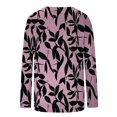 thumbnail image 4 of Bovemsi Womens Sweaters Women's Design Loose Casual Knit Drop Shoulder Long Sleeve Pullover Sweater Fall Sweaters, 4 of 5