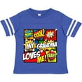 thumbnail image 3 of Inktastic My Grandma Loves Me Boys or Girls Toddler T-Shirt, 3 of 5
