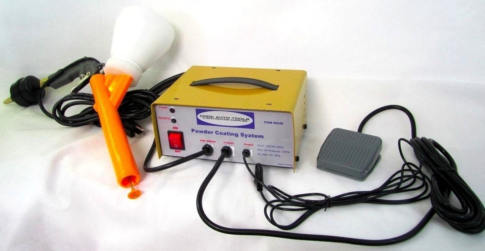 Powder Coating System 120 Volts Complete 1030 PSI for vehicles home