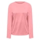 thumbnail image 5 of MHFRRA Camiseta de Manga Larga Oversize de Moda, Informal, Básica, con Cuello Redondo, para Uso Diario. Rosa Claro, 5 of 5