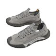 thumbnail image 6 of HTHLVMD Hollow Mesh Hiking Sneakers, Unisex Barefoot Shoes Lightweight Walking Running Sneakers Casual Hiking Tennis Zero Drop Footwear Minimalist Sports Athletics, Gray 9.5, 6 of 6