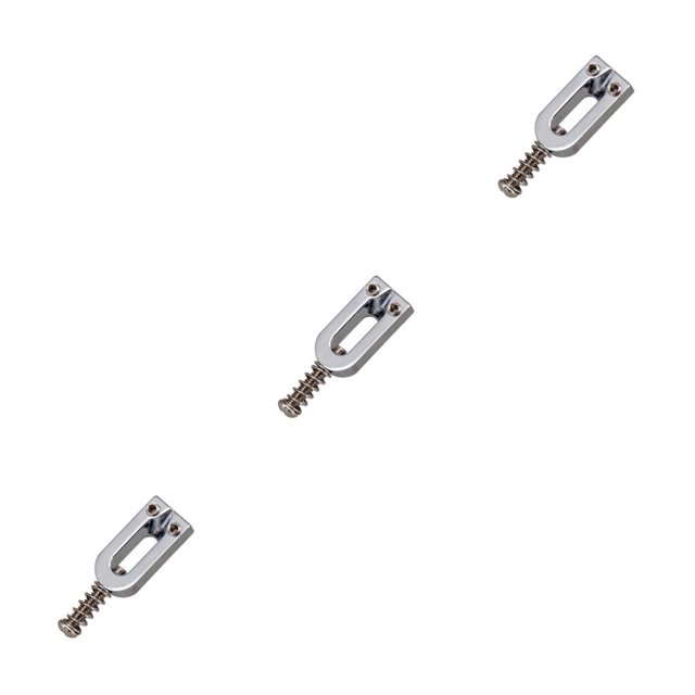 Moyic 6 unids/lote puente de guitarra trémolo buena estabilidad Metal resistente al desgaste práctico Trem sillines parte diseño de rosca para Type1 NO1