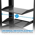 thumbnail image 2 of Pyle PLRSTN42U 19-Inch Mounting Universal Device Server Rack, 2 of 7
