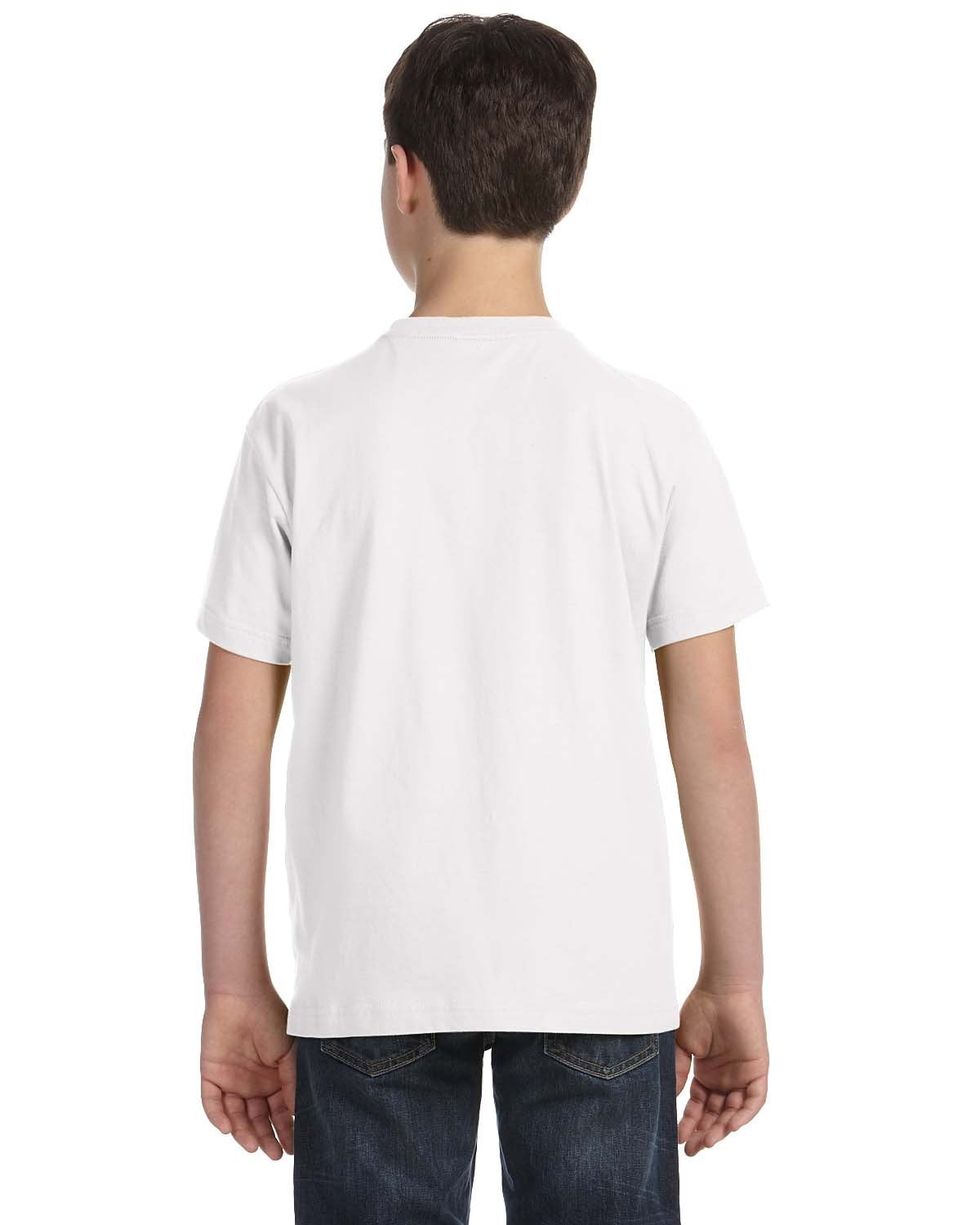 Aquaguard Boys 3-Pack T-Shirt Crew Neck Short Sleeve 100% Cotton Tee, Size: 4-14 - XS - White