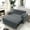 Gray, variant on DEALTOPS Loveseat Convertible Pull Out Sleeper Sofa Bed, Gray